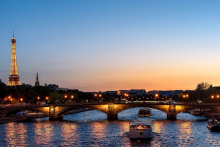 Visuel de la Tour Eiffelvue de la Seine